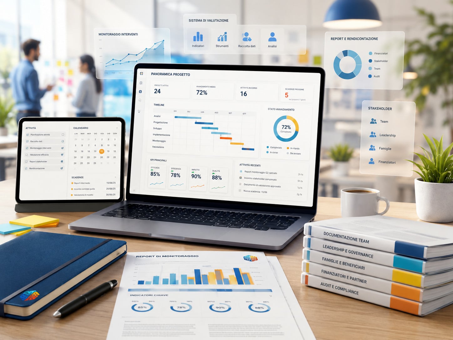 Officina Cognitiva - Linea d'offerta: Gestione progetti e monitoraggio