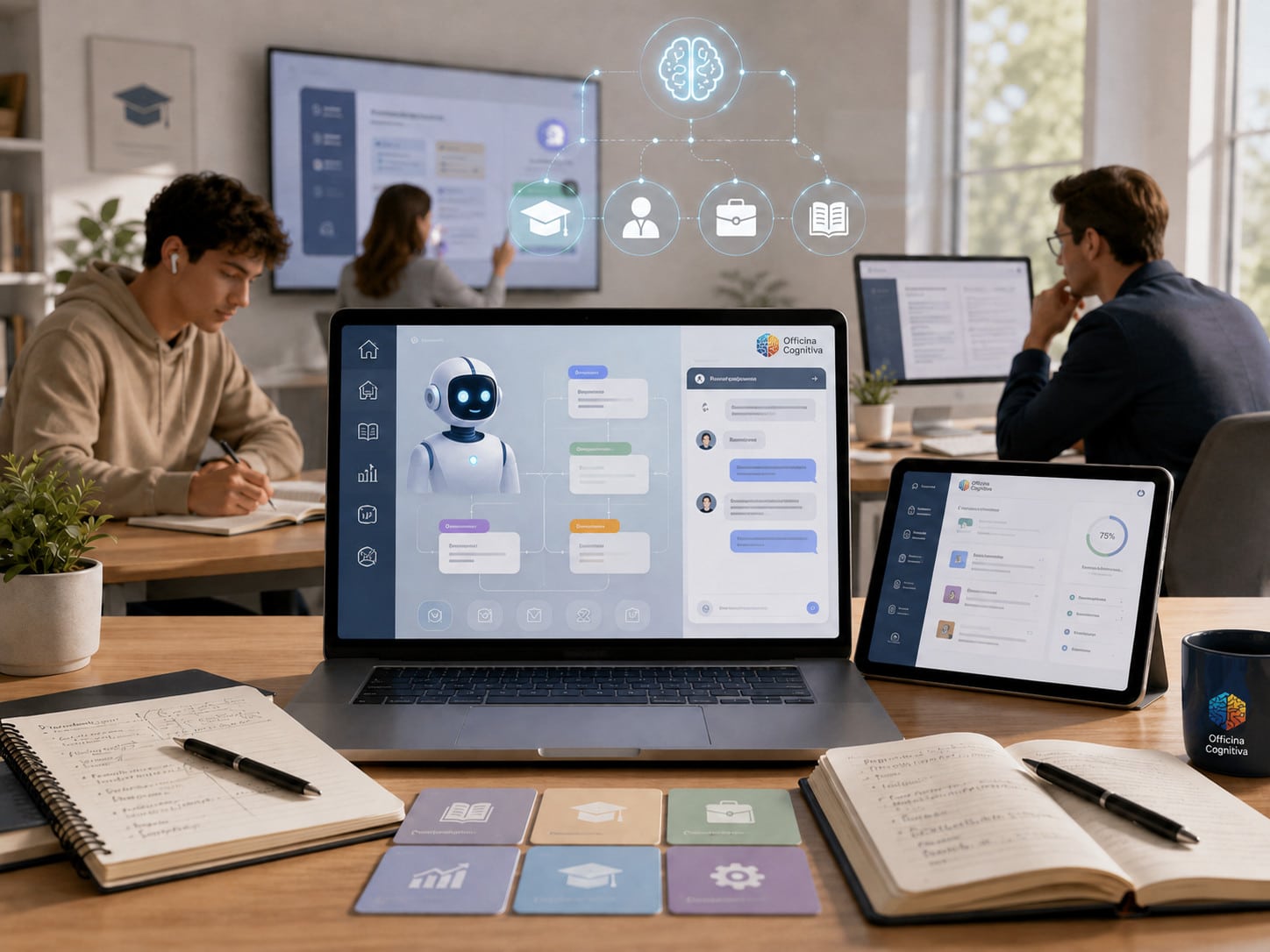 Officina Cognitiva - Linea d'offerta: Tutor AI verticali