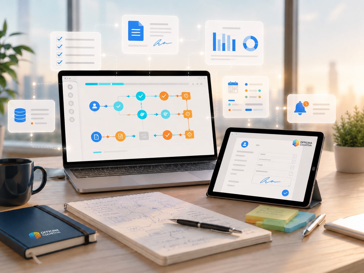 Officina Cognitiva - Linea d'offerta: Workflow digitali